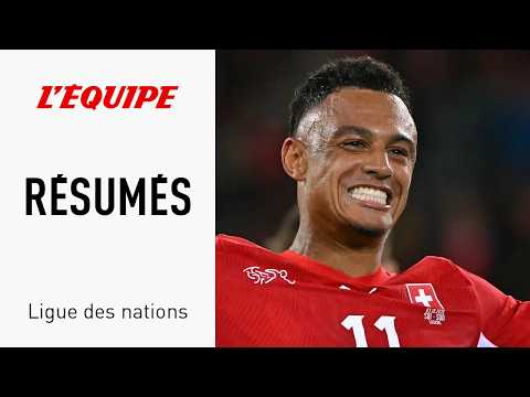 Ligue des <strong>nations</strong> : La Suisse enchaîne, l'Écosse <strong>se</strong> relance... les résumés
