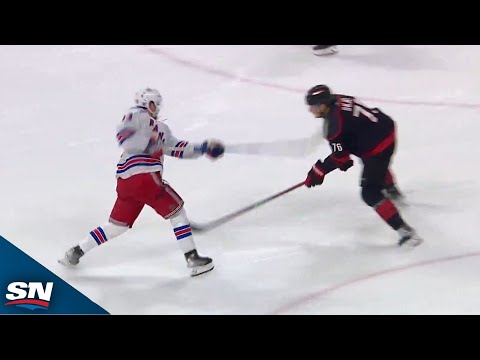 Alexis Lafreniere Gives Rangers Lead With One-Time Snipe In Game 3