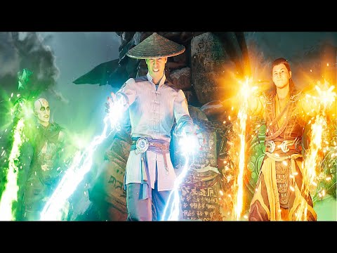 Mortal Kombat 1 Raiden Helps Shang Tsung & Quan Chi Scene MK1 (2023)