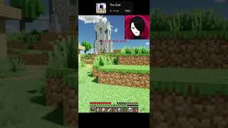 神の裁きを受けるMOD -The God: Horror mod in Minecraft💀　#shorts #minecraft #vtu