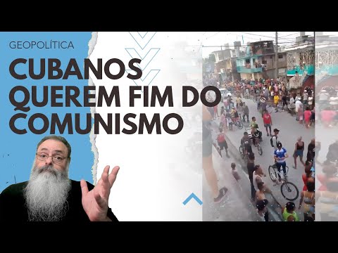 CUBANOS saem às RUAS de NOVO, em VÁRIAS CIDADES, LUTANDO contra DIAZ-CANEL e contra o COMUNISMO