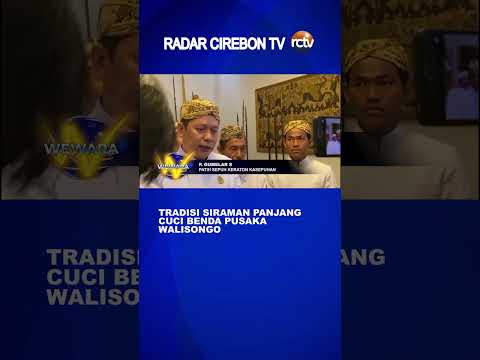 Tradisi Siraman Panjang Cuci Benda Pusaka Walisongo
