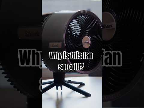 This fan blows cold air AND mists you, battery-powered too! #SharkFlexBreezeProMist