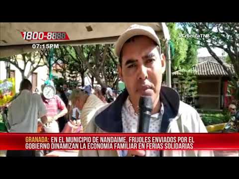 La venta de frijoles solidarios es todo un éxito en Nandaime– Nicaragua