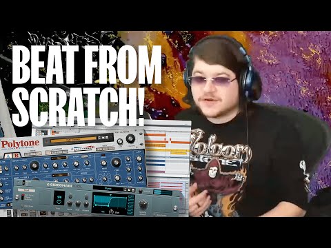 How to make a full beat from scratch in Reason 13 (Feat. Yung Skrrt)