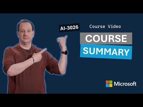 Course Outro AI-3026