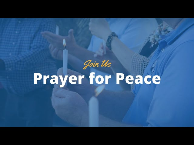 Join us on 21 September 2025 for the International Day of Peace by participating in our Prayer for Peace at 1:00 p.m. CDT USA.

📍 In Person: Community of Christ Temple, 201 South River Blvd., Independence, MO 64050, USA

🔗 Online: YouTube (https://www.youtube.com/@CofChrist/streams) or Facebook (https://www.facebook.com/CofChrist)

Follow along on Instagram and Facebook throughout the day as we share reflections, prayers, and moments of peace. Together, let’s pause, reflect, and unite in hope for a peaceful world.