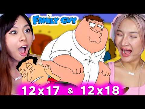 Asian Girls React | Family Guy Season 12 | Ep 17 & 18 (Family Guy Reaction)