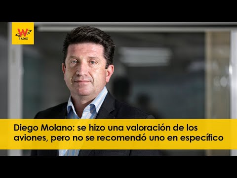 Diego Molano: se hizo valoración de los aviones, pero no se recomendó uno en específico