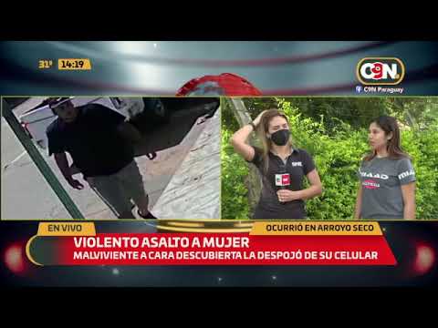 Violento asalto a mujer en Arroyo Seco