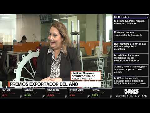 ADRIANA GONZALÉS | PREMOS EXPORTADOR  DEL AÑO 2024 | PROGRAMA | 5díasTV