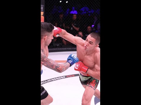 BellatorMMA 🤼 Aaron Pico vs. Shane Kruchten Slow-Mo KO Highlights