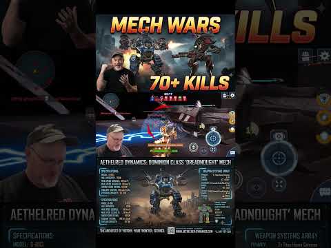 MAXED SKAL LIVE PLAYER KILL | MECH WARS ONLINE ROBOT BATTLES