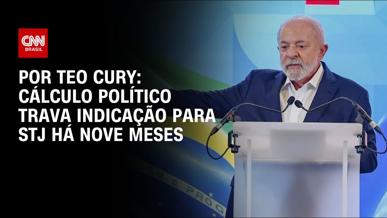 Análise Cálculo político trava indicação para STJ há nove meses | CNN 360º