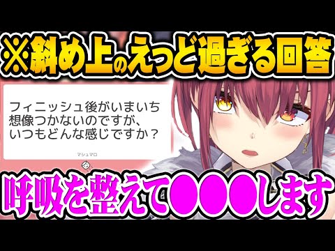 【えっど注意】ライン超えマシュマロにも冷静に回答する宝鐘マリンｗ【ホロライブ 切り抜き Vtuber 宝鐘マリン】