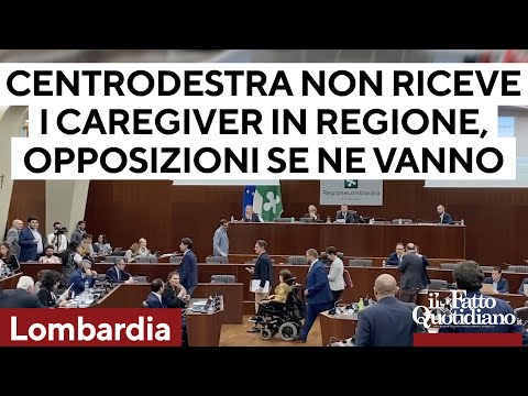 Tagli ai caregiver in Lombardia, le associazioni non vengono ricevute dal centrodestra