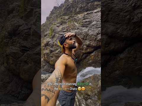 The crown jewel of the Western Ghats 😍 #goa #waterfall #nature #viralshorts #trendingshorts