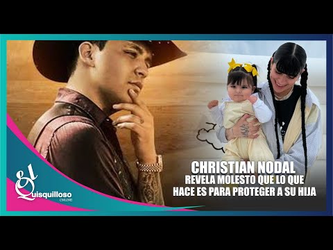 Christian Nodal respondió a críticas por el cumpleaños de su hija, Inti QUE TUVO CON CAZZU