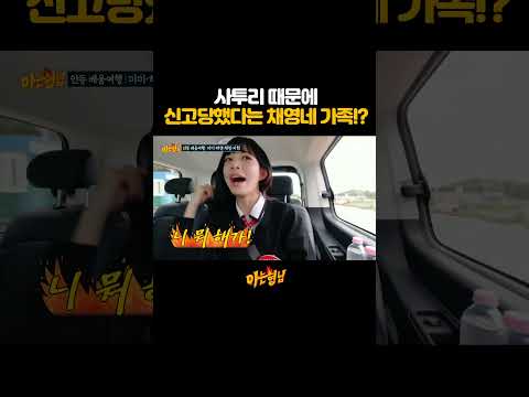 이채영네 가족이 해외에서 <strong>생긴</strong> 일