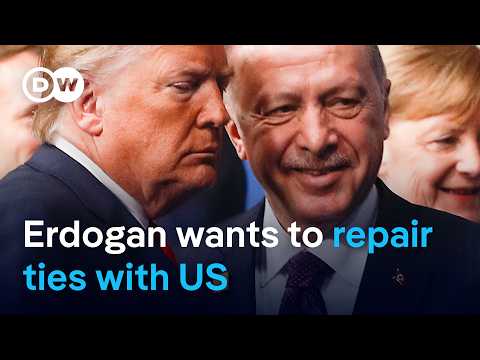 Erdogan eyes reset in relations after Trump victory | DW News