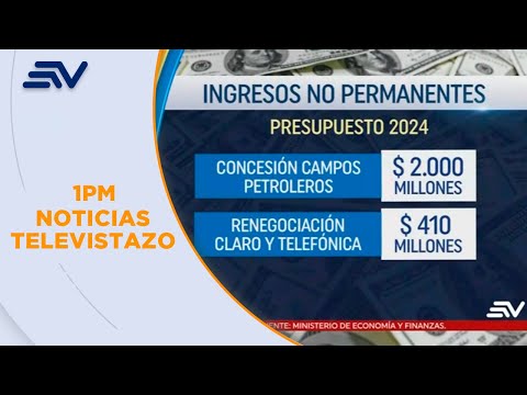 Venta de activos y renegociación de contratos suman USD 2.840 millones | Televistazo | Ecuavisa