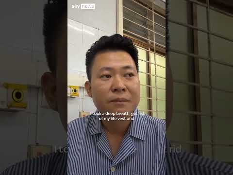 Capsized boat survivor recalls how he escaped