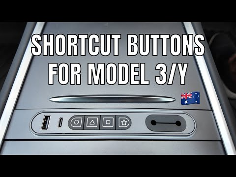 Tesla Model Y and Model 3 Shortcut Buttons Installation Guide and Test