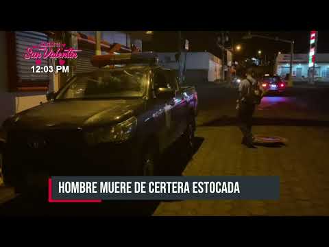 ¡Sangriento crimen! Ciudadano muere de una puñalada en el cuello en Juigalpa, Chontales - Nicaragua