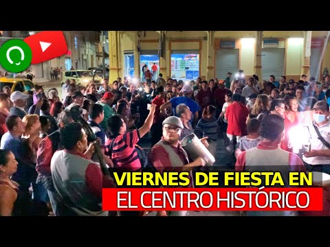 Viernes de Fiesta en el Centro Histórico de San Salvador