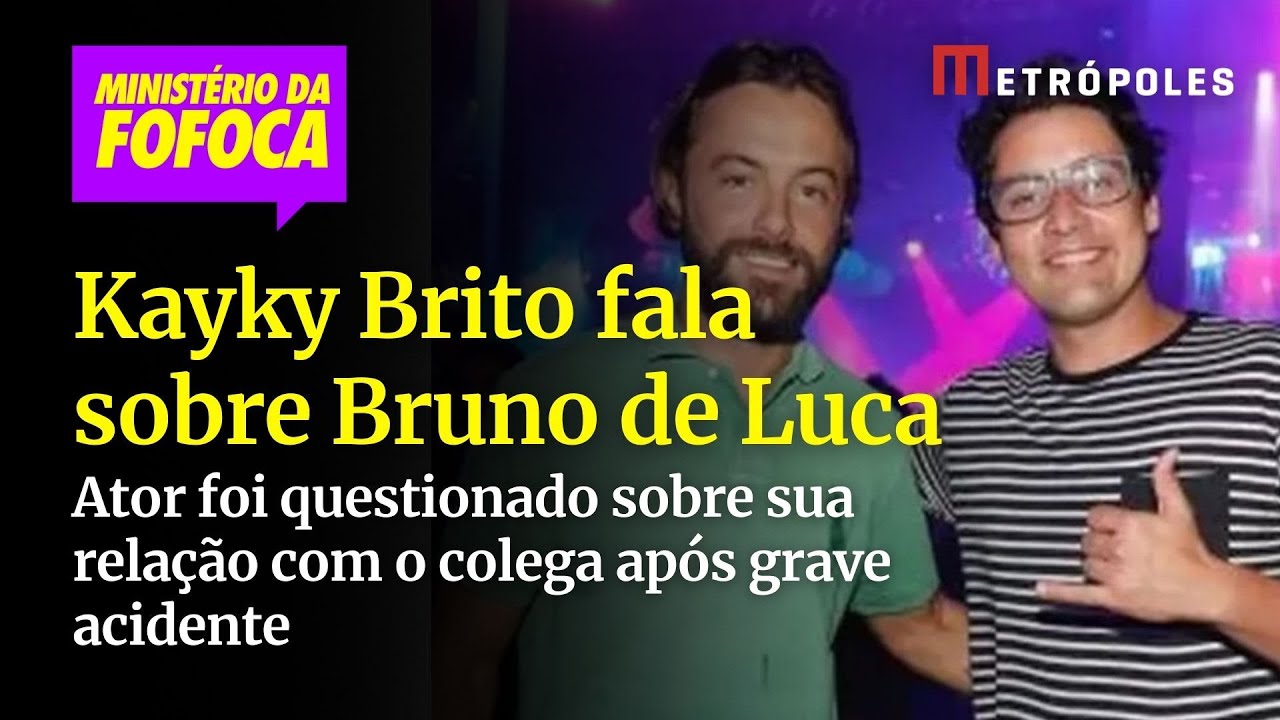 Kayky Brito se manifesta sobre Bruno de Luca e manda recado