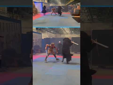 Wheel Of Time's Epic Fight Without Special Effects #WheelOfTime #BehindTheScenes #SpecialEffects