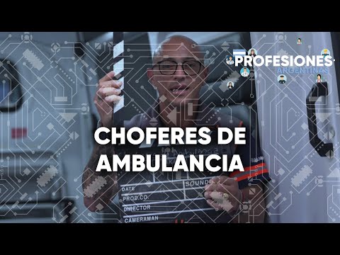 PROFESIONES ARGENTINAS: CHOFERES DE AMBULANCIAS - Telefe Noticias