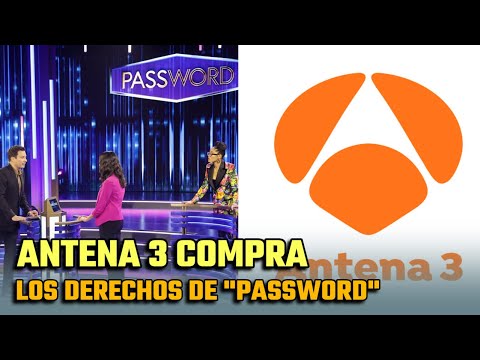 Antena 3 COMPRA los DERECHOS de PASSWORD el mítico CONCURSO que presentaba LUJAN ARGÜELLES