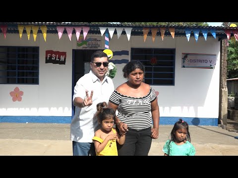 Alcaldía de Managua entrega vivienda digna en el barrio Ciudadela Nicaragua