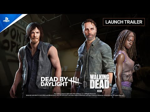Dead by Daylight - The Walking Dead Launch Trailer | PS5 & PS4 Games