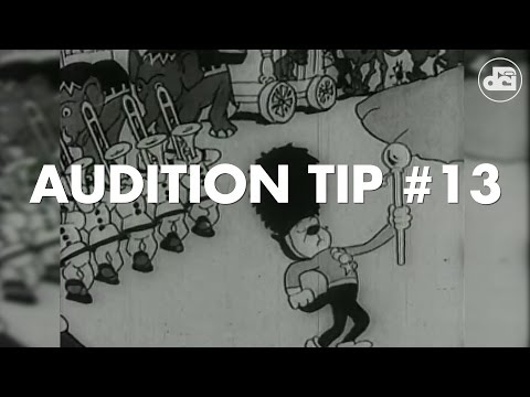 Audition Tip #13:  Have Fun!