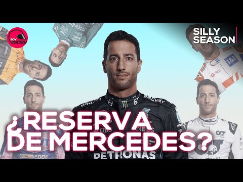 Silly Season: Ricciardo puede acabar de RESERVA de Mercedes