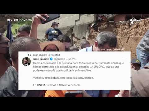 Guaidó celebra llamado de organización opositora a elecciones primarias en Venezuela