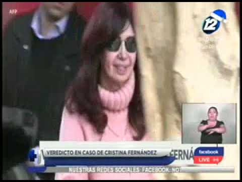 Argentina: Veredicto en caso de Cristina Fernández