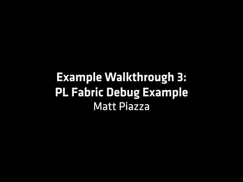 ChipScoPy Training Series: PL fabric Debug Example