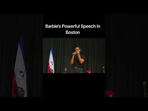 Barbie Kyagulanyi Powerful Speech in Boston