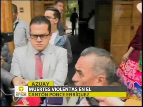 Muertes violentas en el cantón Ponce Enríquez