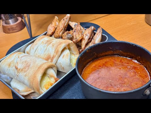 ナンがデカいインドカレー屋の店員にビンタされそうなチーズナンロールバターチキンカレーチキンマシマシをハイボールでキメるだけの動画