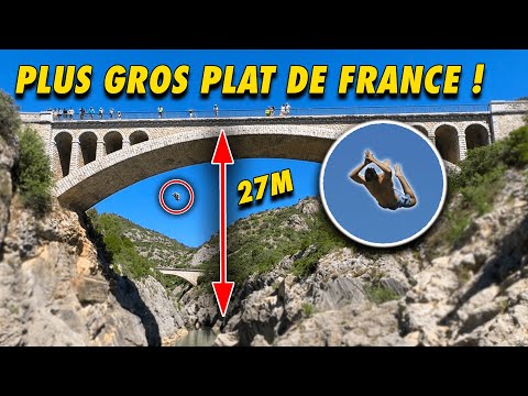 Il fait un plat ÉNORME de 9 étages à 100 km/h !