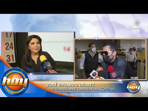 Jose? Eduardo Derbez revela cómo se encuentra su mamá tras padecer Covid-19 | Programa Hoy