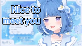 This NEW Vtuber, Kurageu Roa IS REALLY CUTE!!!! Kurageu Roa Debut Mome