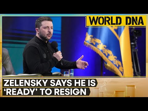 World DNA LIVE: Zelensky Says Ready to Resign for Peace and NATO Membership | Russia-Ukraine War