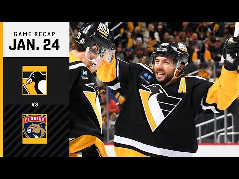 GAME RECAP: Penguins vs. Panthers (01.24.23) | Kris Letang’s Triumphant Return