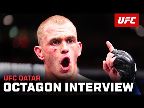 Ian Machado Garry Octagon Interview | UFC Qatar