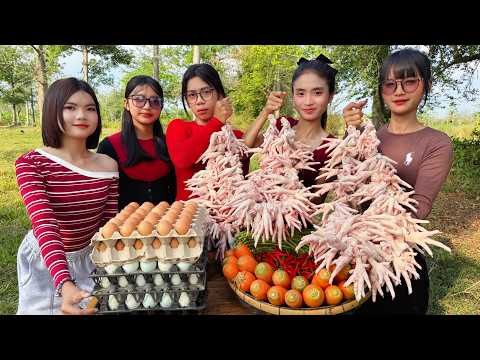 Amazing cooking braised chicken feet recipe